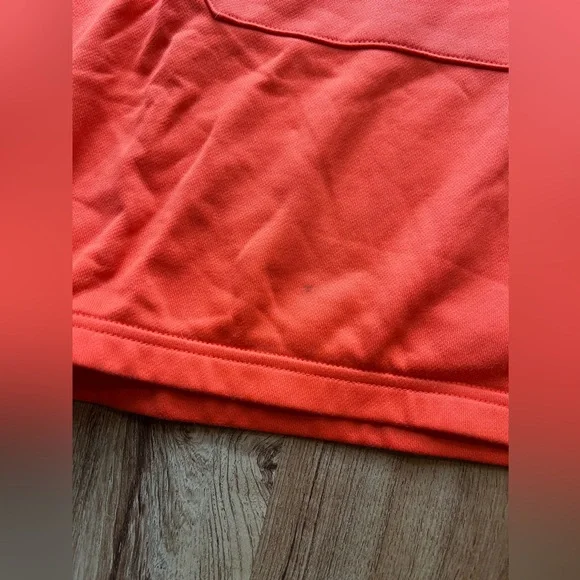 Adidas Lightweight Orange Hoodie / Sweatshirt Men’s Medium - Picture 5 of 5